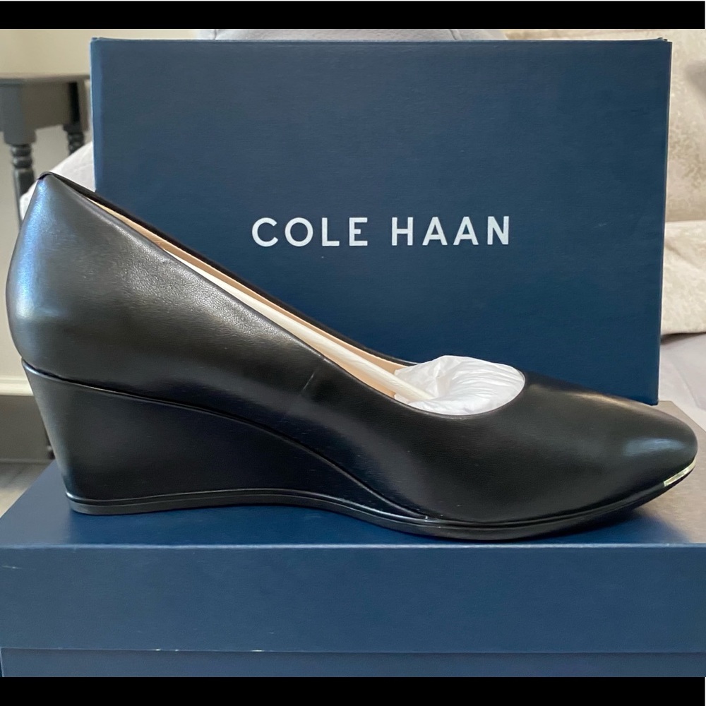 Cole Haan Grand Ambition Black Wedge